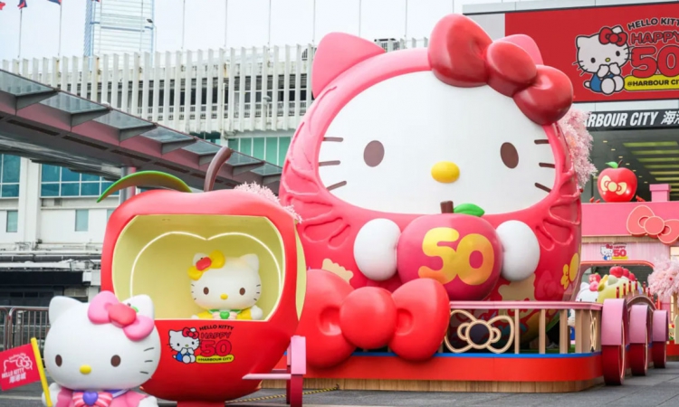 海港城Hello Kitty 50 周年慶典活動！5大打卡活動體驗區+期間限定店